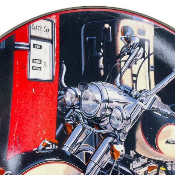 Franklin Mint Harley Davidson Heritage Softail Classic Collector Plate u Decorat - Picture 3 of 4
